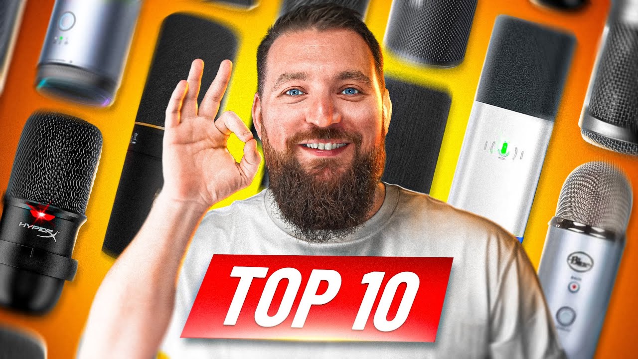 TOP 10 Meilleurs MICROS en 2025 (Discord, Twitch, Youtube)