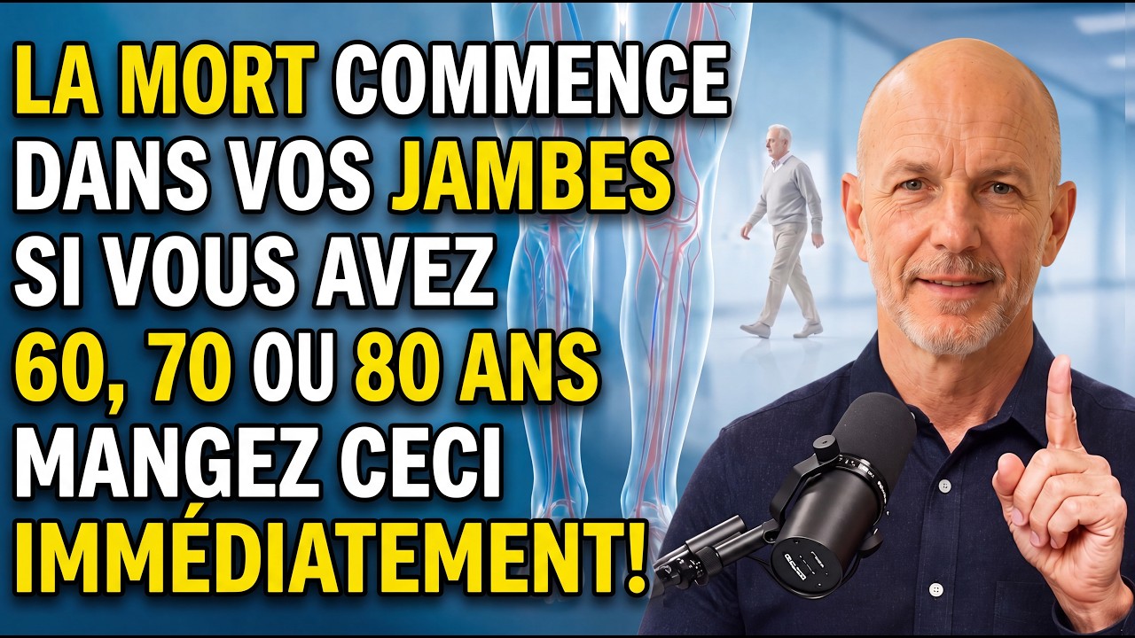 Ce sont vos jambes qui s'affaiblissent d'abord ! Consommez ces 6 aliments pour renforcer RAPIDEMENT!