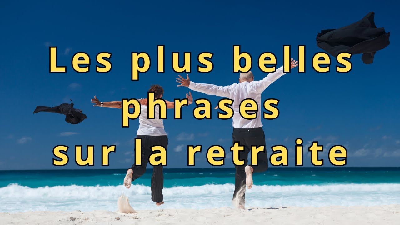 Que faire à la RETRAITE ? Messages des grands penseurs qui vont vous faire pleurer