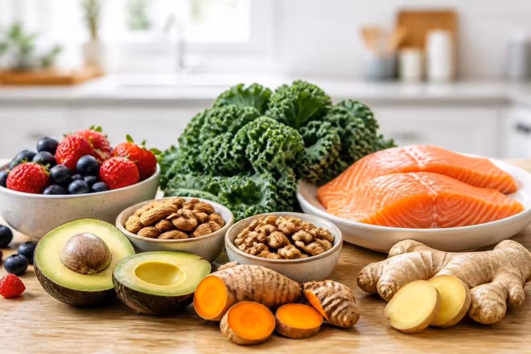 découvrez comment intégrer des aliments anti-inflammatoires dans votre alimentation pour réduire l'inflammation, améliorer votre santé et votre bien-être au quotidien.